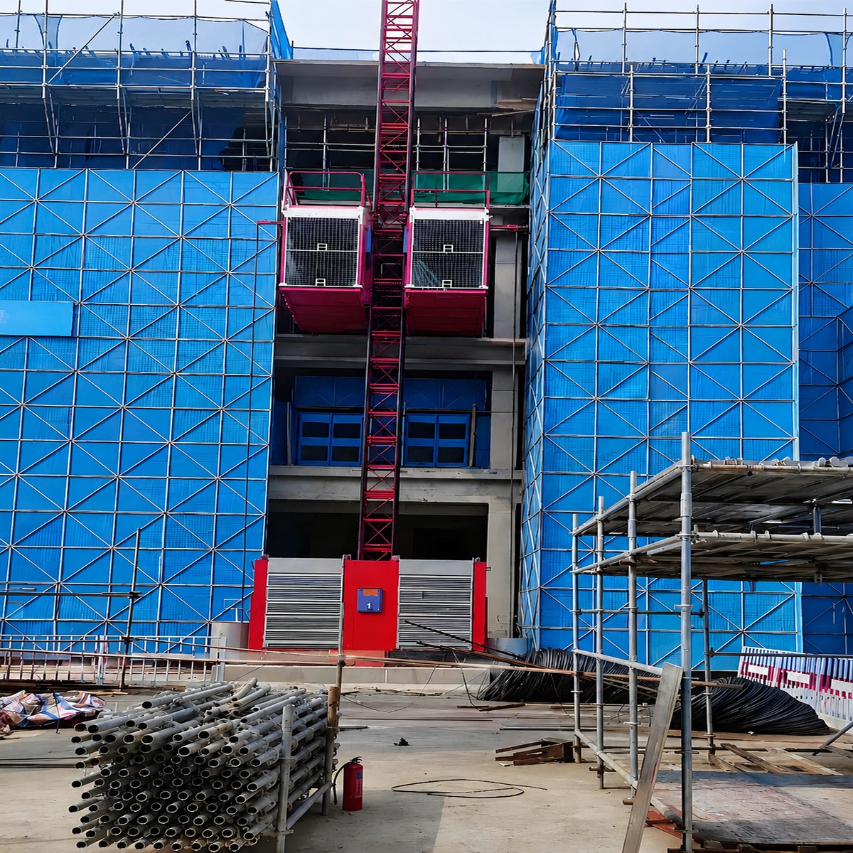 SC120 Construction Hoist – Kazakhstan Project