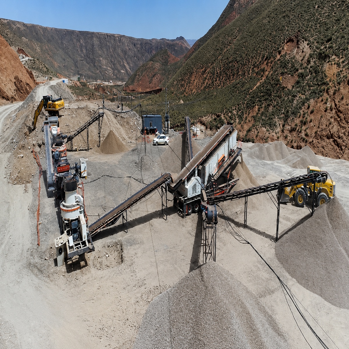 Large Jaw Crusher – Peru Mining Project