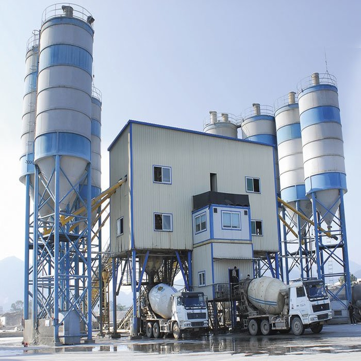 HZS50 Concrete Batching Plant – Philippines Project